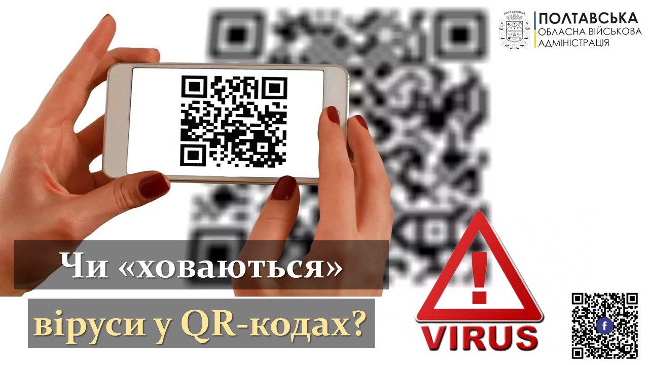 Чи «ховаються» віруси у QR-кодах? 